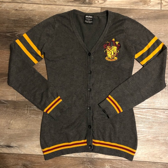 Harry Potter Sweaters - Harry Potter Gryffindor Cardigan